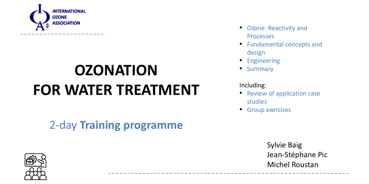Ozonation for water treatment